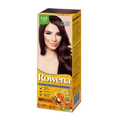 Краска д/волос ROWENA 6.60 Гранат