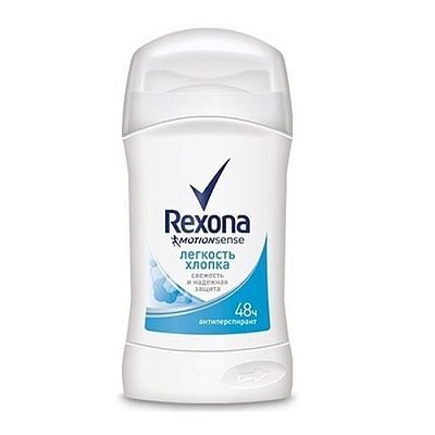 Дезодорант стик REXONA 45g COTTON (хлопок) NEW