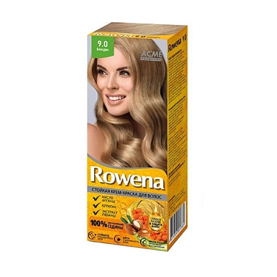 Краска д/волос ROWENA 9.0 Блондин