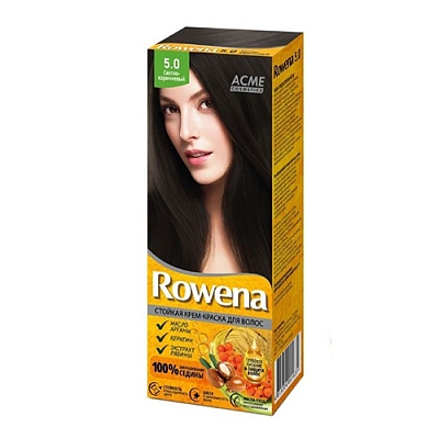 Краска д/волос ROWENA 5.0 Светло-коричневый
