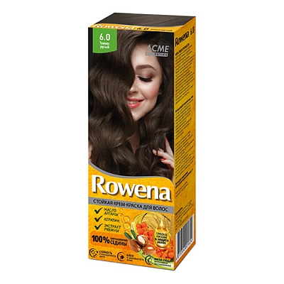 Краска д/волос ROWENA 6.0 Темно-русый