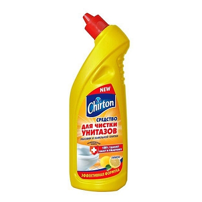Гель д/чистки туалета Chirton 750г Лимон