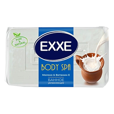 Крем-мыло EXXE  BODY SPA БАННОЕ 160гр Молоко & витамин Е