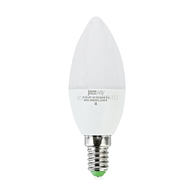 Лампа светодиодная PLED- SP C37  7w 5000K E14  560Lm 230/50  Jazzway